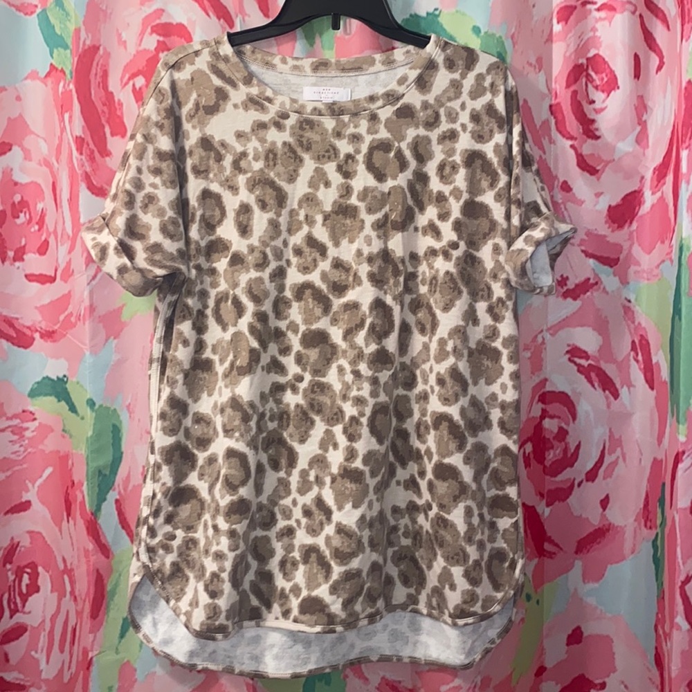 🤎 New Directions Animal Print Top 🤎